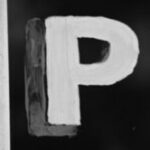 The Letter p_8 - NYC - Black & White
