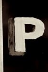 The Letter p_8 - NYC - Sepia Tone