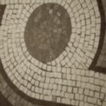 The Letter q_1 - PARIS - Sepia Tone