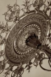 The Letter q_2 - PARIS - Sepia Tone