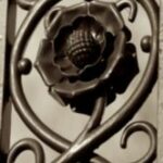 The Letter q_4 - London - Sepia Tone