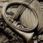 The Letter q_6 - PARIS - Sepia Tone