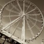 The Letter q_7 - PARIS - Sepia Tone
