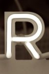 The Letter r_2 - NYC - Sepia Tone