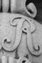 The Letter r_3 - London - Black & White