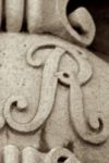 The Letter r_3 - London - Sepia Tone
