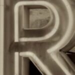 The Letter r_3 - PARIS - Sepia Tone