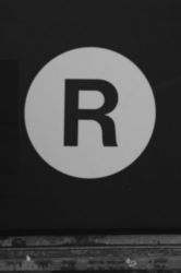 The Letter r_3 - NYC - Black & White