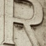 The Letter r_4 - London - Sepia Tone