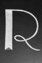 The Letter r_5 - London - Black & White