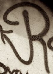 The Letter r_7 - Toronto - Sepia Tone