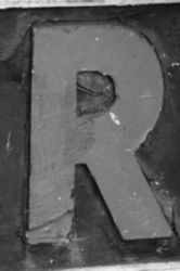 The Letter r_7 - NYC - Black & White