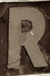 The Letter r_7 - NYC - Sepia Tone