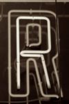 The Letter r_8 - London - Sepia Tone