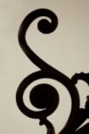 The Letter s_1 - PARIS - Sepia Tone