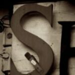 The Letter s_3 - PARIS - Sepia Tone