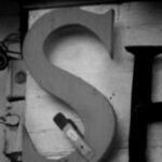 The Letter s_3 - PARIS - Black & White