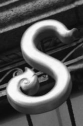 The Letter s_14 - London - Black & White