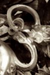 The Letter s_5 - London - Sepia Tone