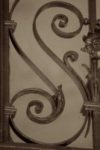 The Letter s_5 - PARIS - Sepia Tone