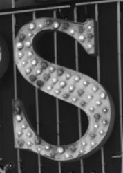 The Letter s_5 - NYC - Black & White