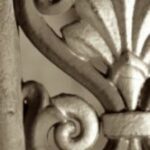 The Letter s_6 - PARIS - Sepia Tone
