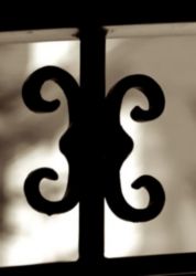 The Letter h_1 - Sepia Tone