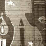 The Letter a_12 - Sepia Tone