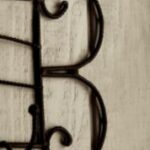 The Letter b_1 - Sepia Tone