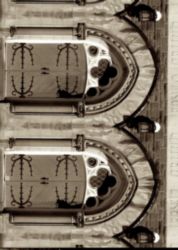 The Letter b_2 - Sepia Tone