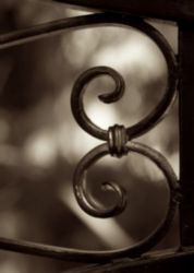 The Letter b_4 - Sepia Tone