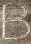 The Letter b_5 - Sepia Tone