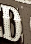 The Letter d_2 - Sepia Tone