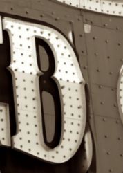 The Letter d_2 - Sepia Tone