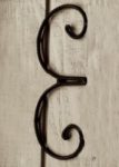 The Letter e_1 - Sepia Tone