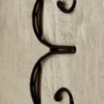 The Letter e_1 - Sepia Tone