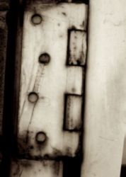 The Letter e_4 - Sepia Tone