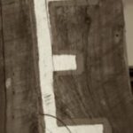 The Letter e_9 - Sepia Tone