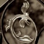 The Letter g_4 - Sepia Tone