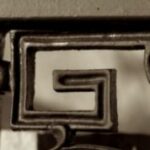 The Letter g_5 - Sepia Tone