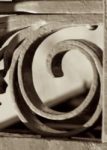 The Letter g_8 - Sepia Tone