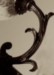 The Letter j_1 - Sepia Tone