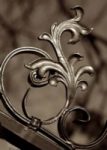 The Letter j_3 - Sepia Tone