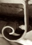 The Letter j_4 - Sepia Tone