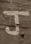 The Letter j_6 - Sepia Tone