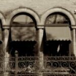 The Letter m_1 - Sepia Tone