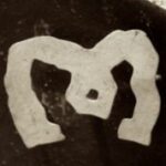 The Letter m_7 - Sepia Tone