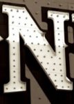 The Letter n_1 - Sepia Tone
