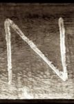 The Letter n_12 - Sepia Tone