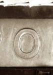 The Letter o_7 - Sepia Tone